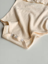 Load image into Gallery viewer, Cream Bodysuit - Green Lily