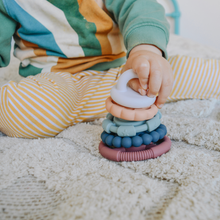 Load image into Gallery viewer, Jellystone Rainbow Stacker & Teething Toy