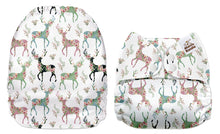 Load image into Gallery viewer, Mama Koala - Floral raindeers - Green Lily