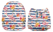 Load image into Gallery viewer, Mama Koala - floral stripes - Green Lily