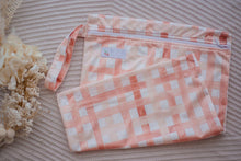 Load image into Gallery viewer, My Little Gumnut - GINGHAM RUST - Large Wet bag