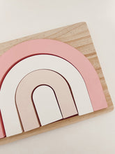 Load image into Gallery viewer, L + L The Label - Rainbow Puzzle Pink