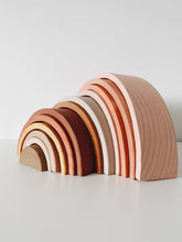 Load image into Gallery viewer, L + L The Label - Wooden Rainbow Peach