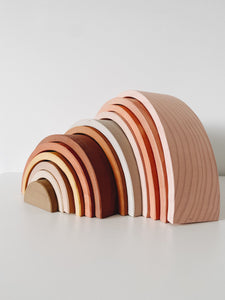 L + L The Label - Wooden Rainbow Peach