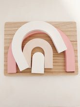 Load image into Gallery viewer, L + L The Label - Rainbow Puzzle Pink
