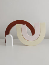 Load image into Gallery viewer, L + L The Label - Rainbow Puzzle Brown