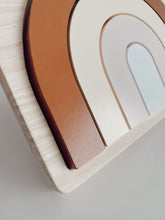 Load image into Gallery viewer, L + L The Label - Rainbow Puzzle Brown