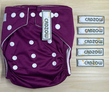 Load image into Gallery viewer, Name Tags for Cloth Nappies - GOLDEN WATTLE