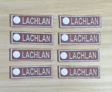 Load image into Gallery viewer, Cloth nappy name tags Nappies - MARSALA