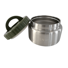 Load image into Gallery viewer, LITTLE BUDDE.E Thermo Jar - DARK OLIVE GREEN