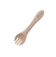Load image into Gallery viewer, Mini & Boo - Silicone Fork - Green Lily