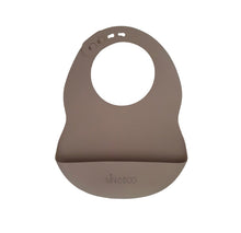 Load image into Gallery viewer, Mini & Boo -  Silicone Bibs - Green Lily