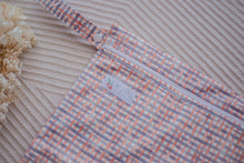 Load image into Gallery viewer, My Little Gumnut - PLAID (GREY/SIENA) - Large Wet bag