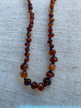 Load image into Gallery viewer, Cognac Amber Infant Necklace