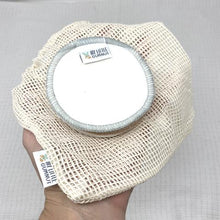 Load image into Gallery viewer, Reusable Bamboo Make-up Pads - Pack of 6 with wash bag - My Little Gumnut - Green Lily