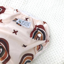 Load image into Gallery viewer, My Little Gumnut - RAINBOW - swimming nappy (3-18months) - Green Lily