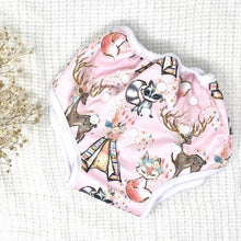 Load image into Gallery viewer, Training Pants - Woodlands Wonderland Pink (My Little Gumnut) - Green Lily