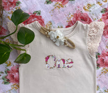 Load image into Gallery viewer, Floral ONE First Birthday outfit
