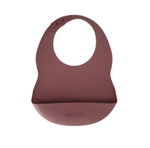 Load image into Gallery viewer, Mini & Boo -  Silicone Bibs - Green Lily