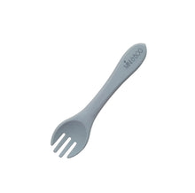 Load image into Gallery viewer, Mini & Boo - Silicone Fork - Green Lily