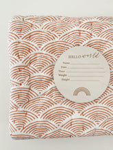 Load image into Gallery viewer, Lion + Lamb the Label WOODEN ANNOUNCEMENT ROUND - RAINBOW