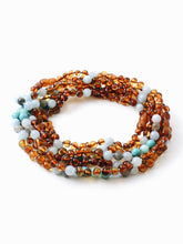 Load image into Gallery viewer, Lion + Lamb the Label      AMBER NECKLACE - RAIN