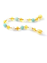Load image into Gallery viewer, Lion + Lamb the Label AMBER BRACELET - MOON