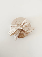 Load image into Gallery viewer, Lion + Lamb the Label WOODEN MILESTONE SET - SUNFLOWER