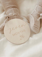 Load image into Gallery viewer, Lion + Lamb the Label WOODEN MILESTONE SET - FERN