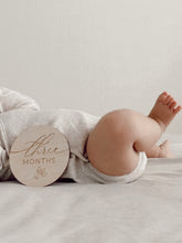Load image into Gallery viewer, Lion + Lamb the Label WOODEN MILESTONE SET - FERN