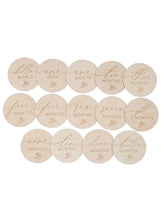 Load image into Gallery viewer, Lion + Lamb the Label WOODEN MILESTONE SET - FERN