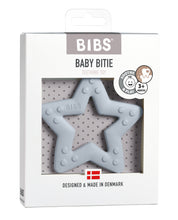 Load image into Gallery viewer, BIBS Baby Bite Teething Toy - Star Baby Blue