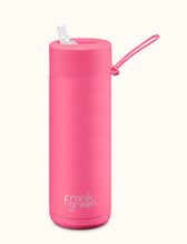 Load image into Gallery viewer, Frank Green - Stainless Streel Reusable Water Bottle with straw Lid - 20oz / 595ml