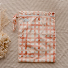 Load image into Gallery viewer, My Little Gumnut - GINGHAM RUST - Large Wet bag