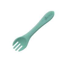 Load image into Gallery viewer, Mini & Boo - Silicone Fork - Green Lily