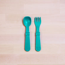 Load image into Gallery viewer, Re-Play Cutlery Fork & Spoon 4 sets