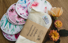 Load image into Gallery viewer, Re-usable Bamboo Wipes (pack of 5) - My Little Gumnut