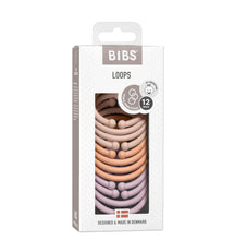 Load image into Gallery viewer, BIBS Loops (12 Pcs) - Blush / Peach / Dusky Lilac