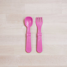 Load image into Gallery viewer, Re-Play Cutlery Fork &amp; Spoon   4 sets
