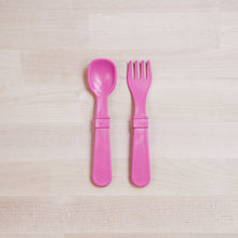 Load image into Gallery viewer, Re-Play Cutlery Fork & Spoon 4 sets