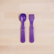 Load image into Gallery viewer, Re-Play Cutlery Fork & Spoon 4 sets