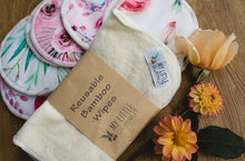 Load image into Gallery viewer, Re-usable Bamboo Wipes (pack of 5) - My Little Gumnut