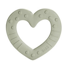 Load image into Gallery viewer, BIBS Baby Bite Teething Toy - Heart Sage