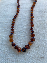 Load image into Gallery viewer, Cognac Amber Infant Necklace
