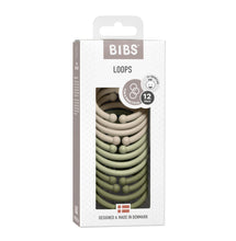 Load image into Gallery viewer, BIBS Loops (12 Pcs) - Vanilla / Sage / Olive