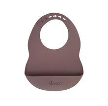 Load image into Gallery viewer, Mini & Boo -  Silicone Bibs - Green Lily