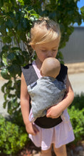 Load image into Gallery viewer, Doll carrier by neko - grey - Green Lily