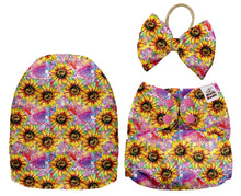 Load image into Gallery viewer, PREORDER - MAMA KOALA - Sunflowers MINKY (Due Feb 2021) - Green Lily