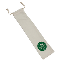 Load image into Gallery viewer, Straw Cleaner Brush & Reusable Straw Storage Bag - Activated Eco