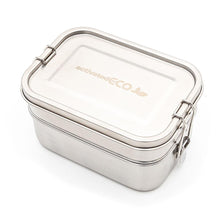 Load image into Gallery viewer, Stainless Steel Two Layer Lunchbox - Green Lily
